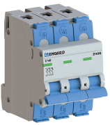 Автоматический выключатель Z406 3р C40 4,5кА ENGARD