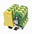 Клемма проходная винтовая TS-4 желто-зеленая (макс.сечение 4,0 кв.мм)(пакет 40шт) ENGARD