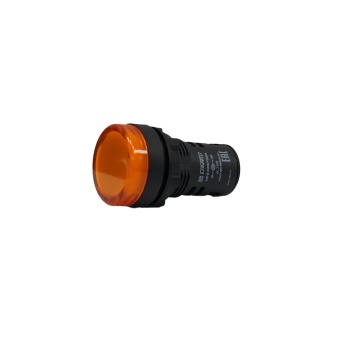Лампа сигнальная компактная ⌀22 LED 230В  желтая IP44 ENGARD