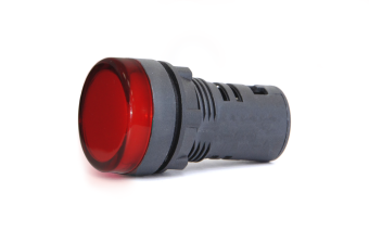 Лампа сигнальная компактная ⌀22 LED 230В красная IP44 ENGARD