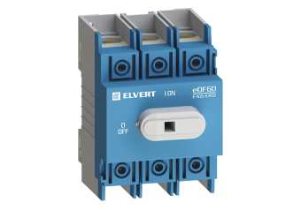 Выключатель-разъединитель eDF60 3P 63А ELVERT 