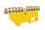 Шинки нулевые латунные на дин-опоре ШНИ 8х12мм 12 отв. цвет желтый ENGARD