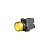 Лампа сигнальная в пластиковом корпусе LED 230В желтая 