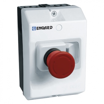 Защитный корпус IP55 с кнопкой "СТОП" для АПД-03 ENGARD