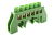 Шинки нулевые латунные универсальные ШНИ 8х12мм 6 отв. цвет зеленый ENGARD