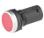 Кнопка компактная в пластиковом корпусе красная IP44 
